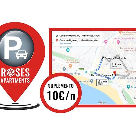 Roses Apartments Ocean 2 Habitaciones Vista Mar Lateral Zewnętrze zdjęcie
