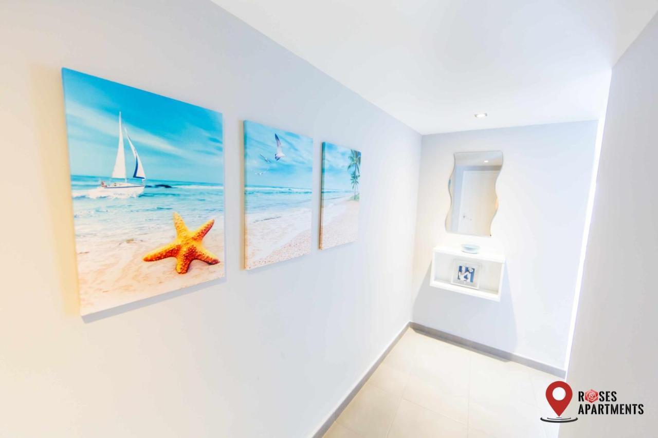 Roses Apartments Ocean 2 Habitaciones Vista Mar Lateral Zewnętrze zdjęcie