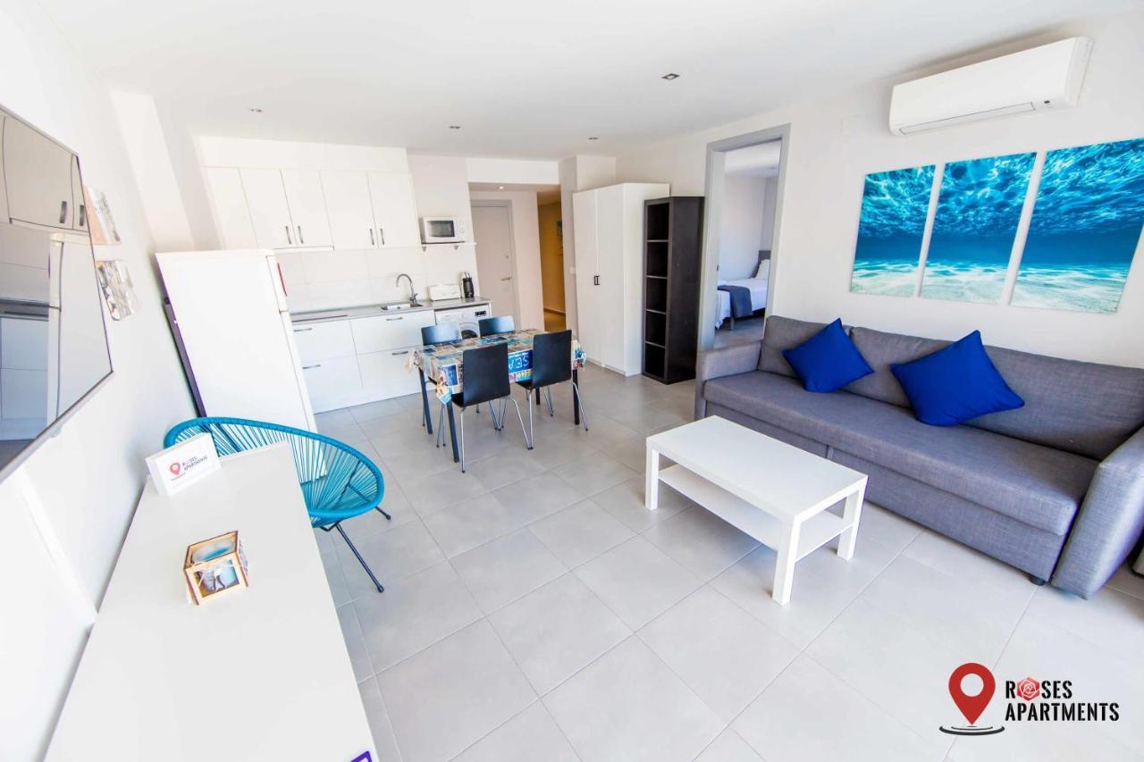 Roses Apartments Ocean 2 Habitaciones Vista Mar Lateral Zewnętrze zdjęcie